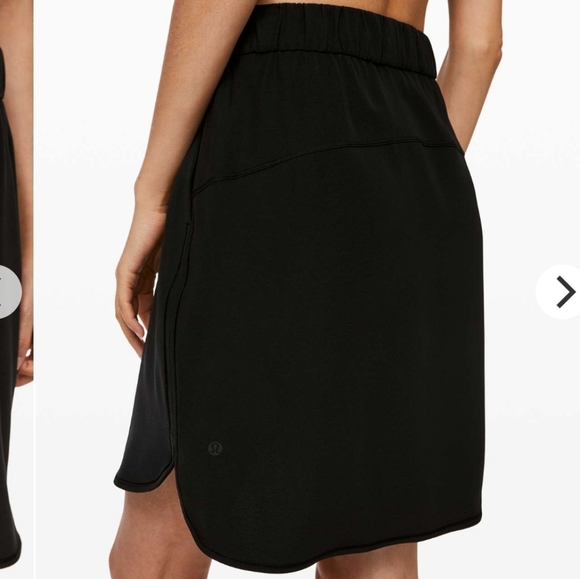 Lululemon On The Fly Woven Skirt Black Size 8 - Picture 9 of 15